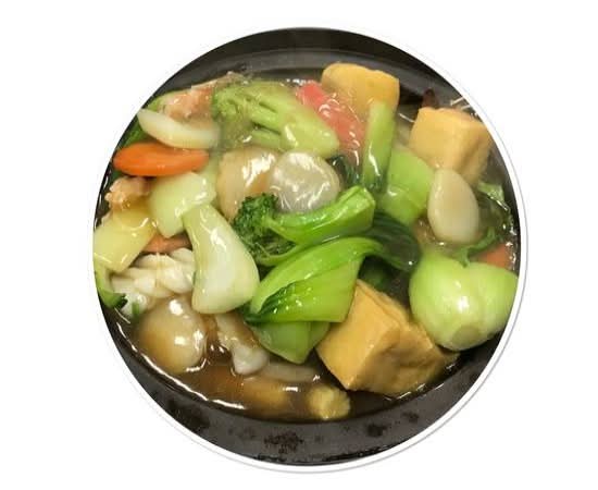 166-Marmite aux fruits de mer / Seafood and tofu 海鮮堡/Hải sản
